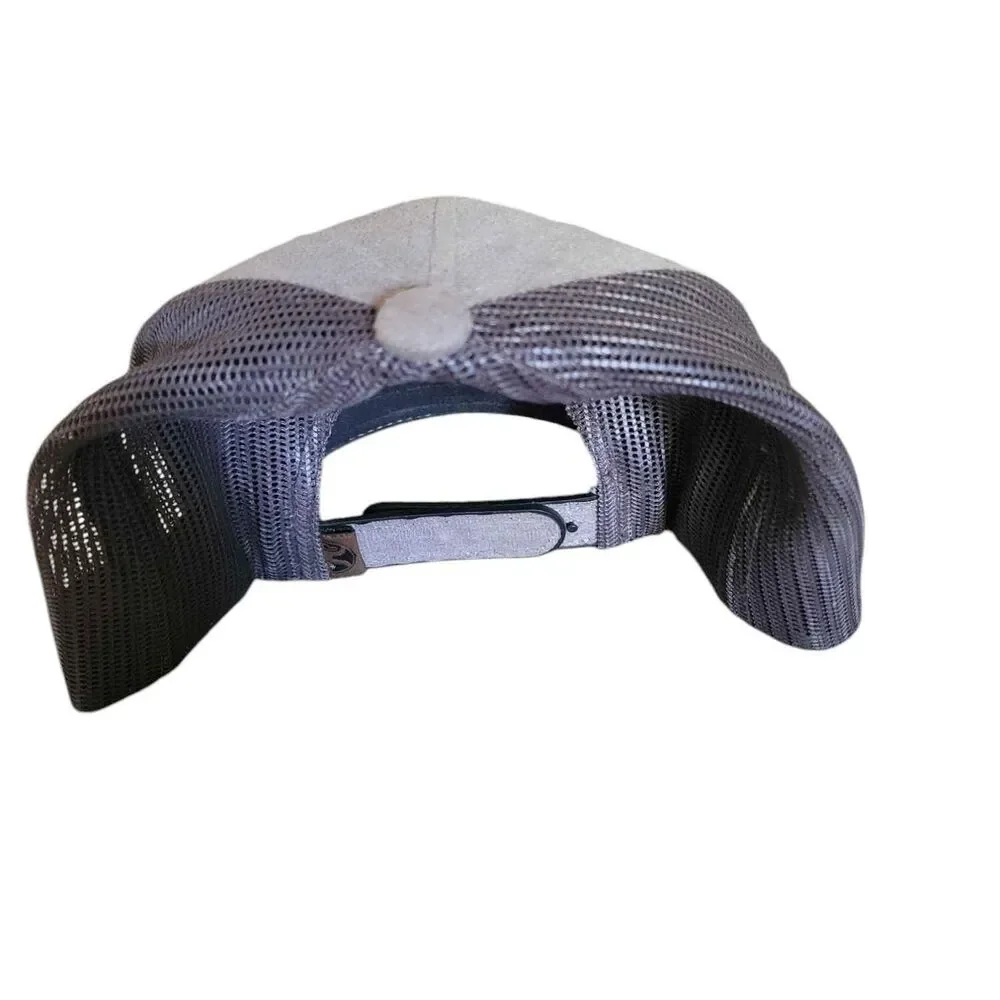 Men's Hooey Suede with patch snapback trucker hat